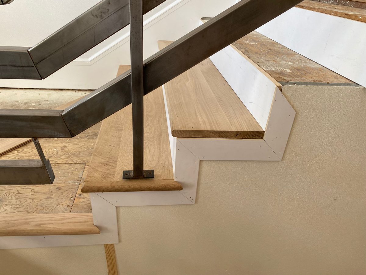 Wooden stairs repairs in Leeds by Evo Wood Flooring